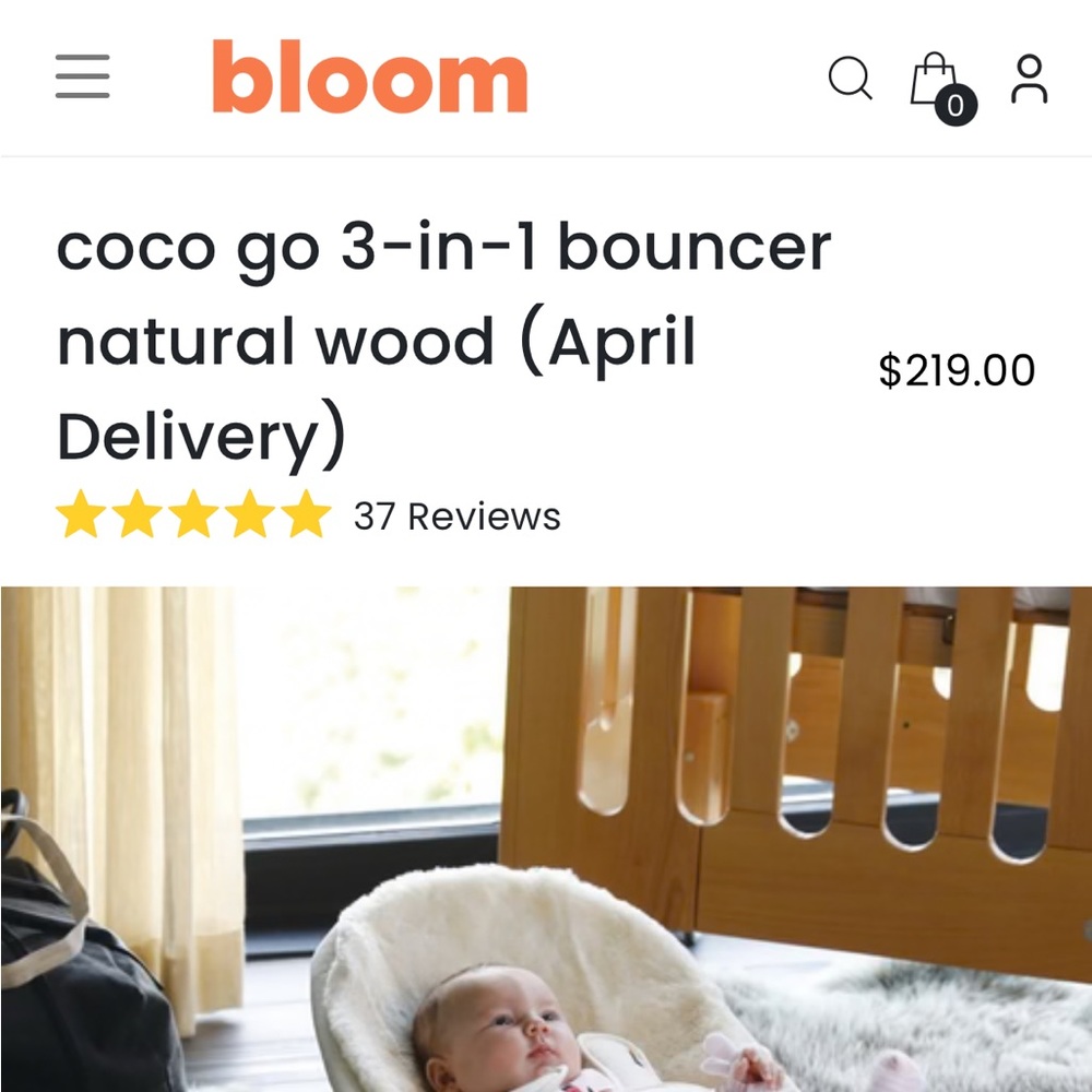 Coco Bloom Baby 3-in-1 Bouncer